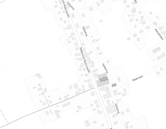 Mapa z adresem organizacji