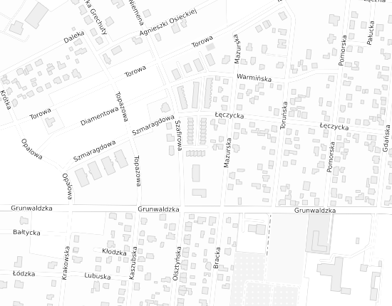Mapa z adresem organizacji
