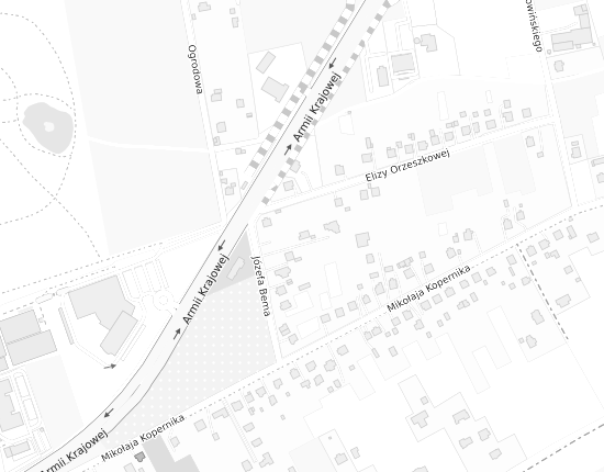 Mapa z adresem organizacji