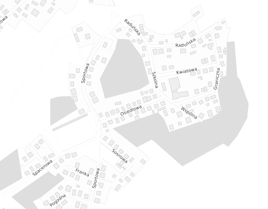 Mapa z adresem organizacji