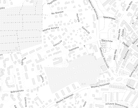 Mapa z adresem organizacji