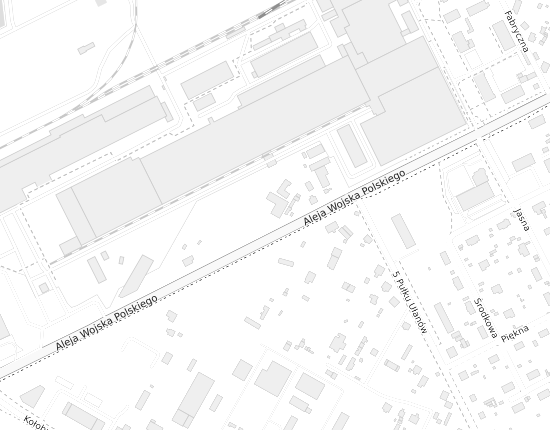 Mapa z adresem organizacji