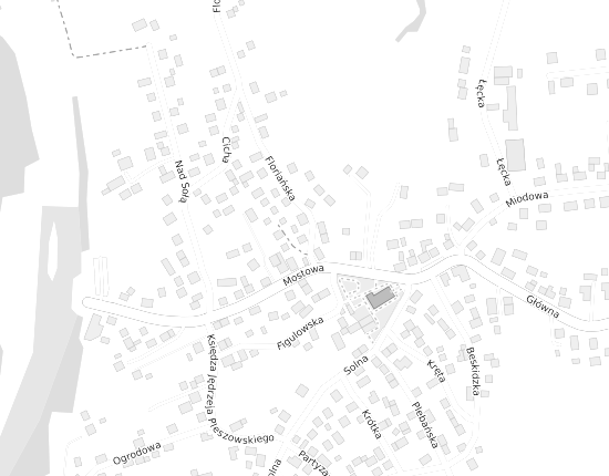 Mapa z adresem organizacji