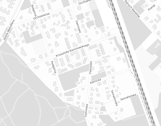 Mapa z adresem organizacji