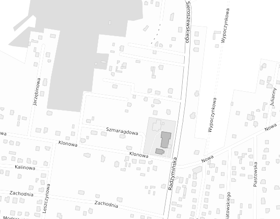 Mapa z adresem organizacji