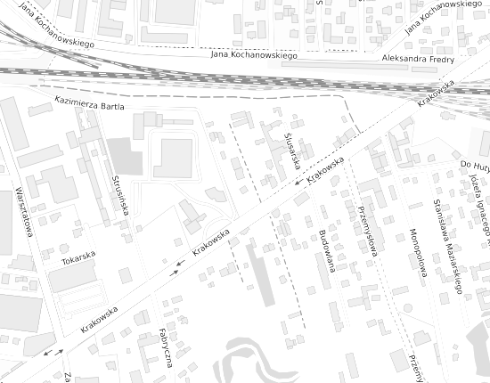 Mapa z adresem organizacji