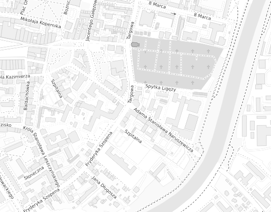 Mapa z adresem organizacji