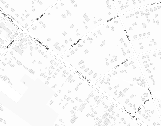 Mapa z adresem organizacji