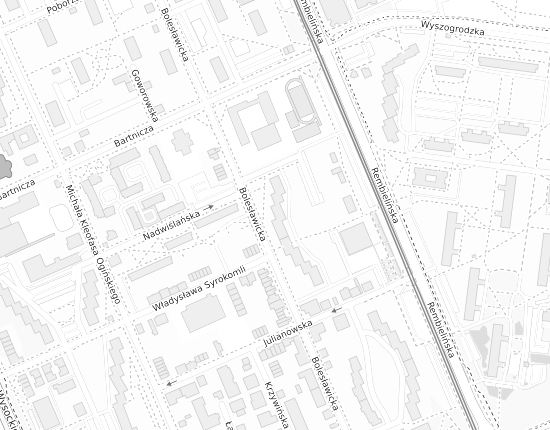 Mapa z adresem organizacji