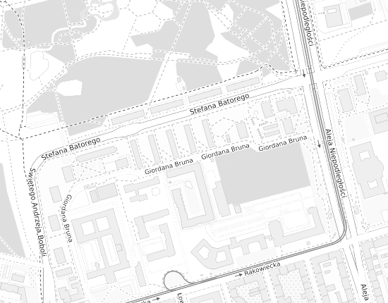 Mapa z adresem organizacji