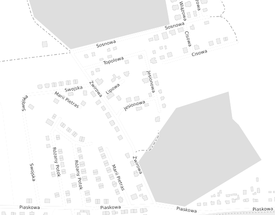 Mapa z adresem organizacji