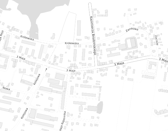 Mapa z adresem organizacji