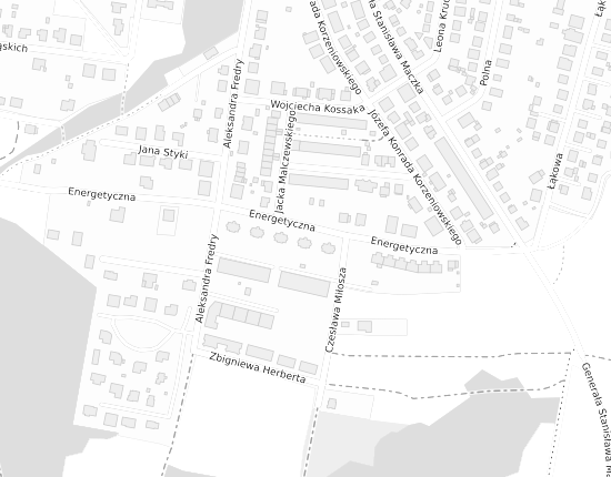 Mapa z adresem organizacji