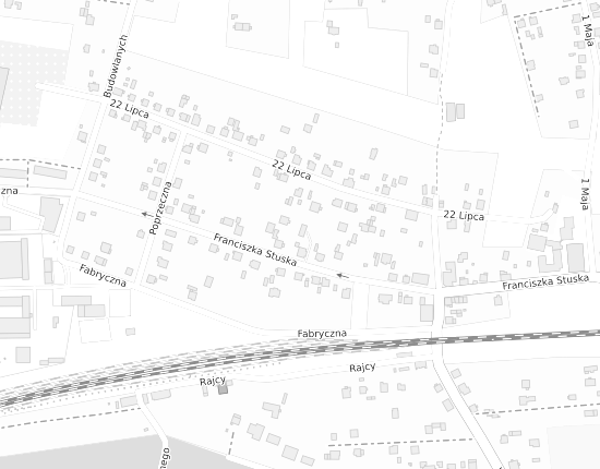 Mapa z adresem organizacji