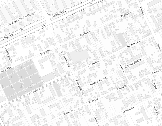Mapa z adresem organizacji