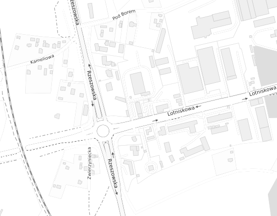 Mapa z adresem organizacji