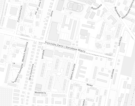 Mapa z adresem organizacji