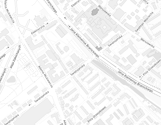 Mapa z adresem organizacji