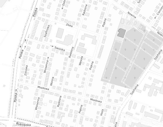 Mapa z adresem organizacji