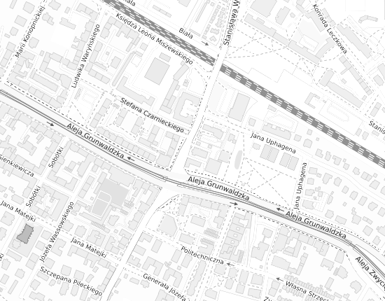 Mapa z adresem organizacji