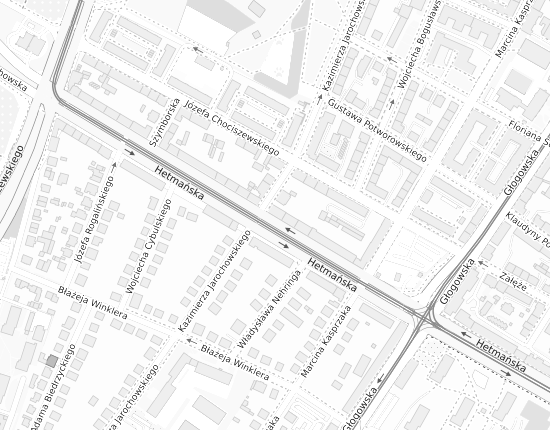 Mapa z adresem organizacji