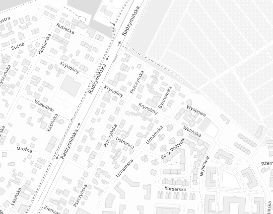Mapa z adresem organizacji