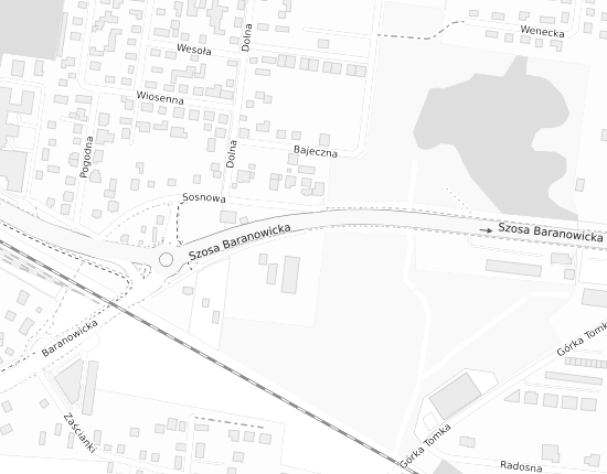 Mapa z adresem organizacji
