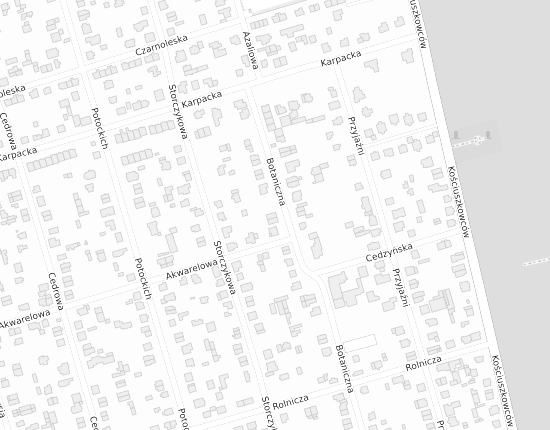 Mapa z adresem organizacji