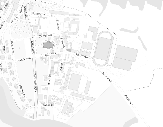 Mapa z adresem organizacji