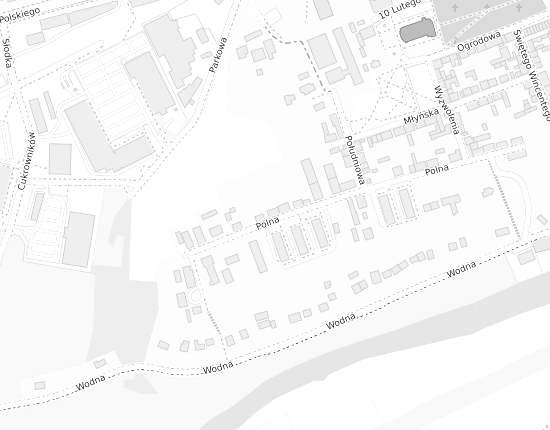 Mapa z adresem organizacji