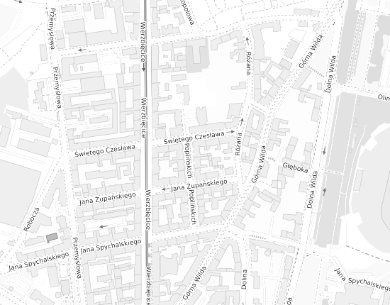 Mapa z adresem organizacji