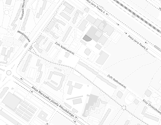 Mapa z adresem organizacji