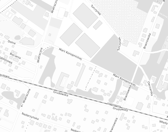 Mapa z adresem organizacji