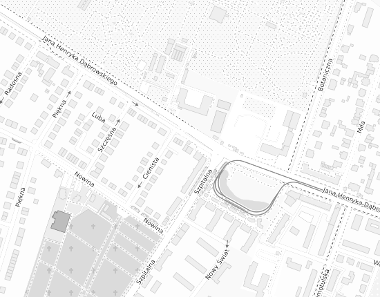 Mapa z adresem organizacji