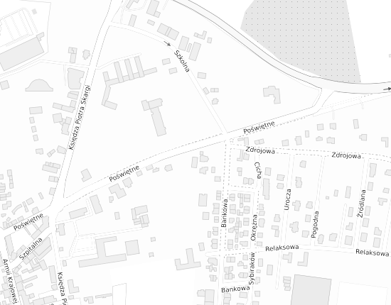 Mapa z adresem organizacji