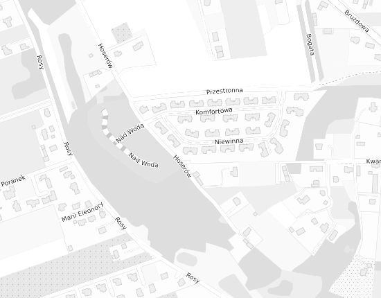 Mapa z adresem organizacji