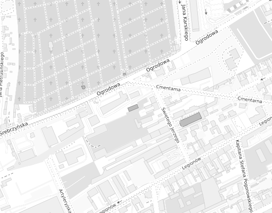 Mapa z adresem organizacji