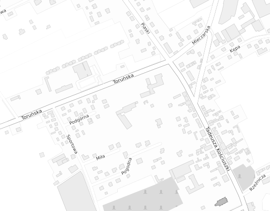 Mapa z adresem organizacji