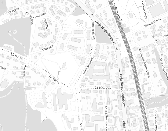 Mapa z adresem organizacji