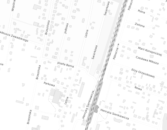 Mapa z adresem organizacji