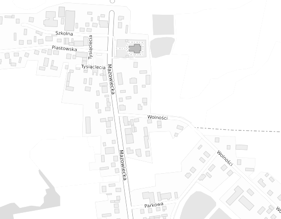 Mapa z adresem organizacji