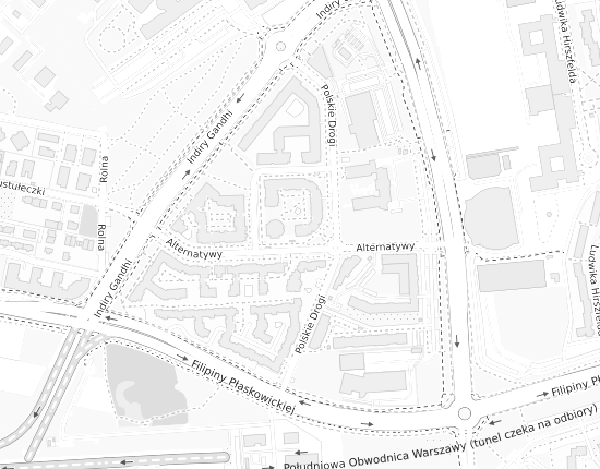 Mapa z adresem organizacji