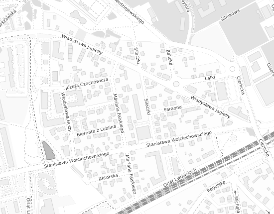 Mapa z adresem organizacji