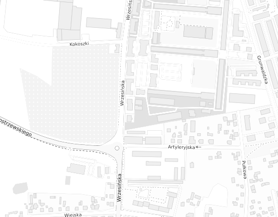 Mapa z adresem organizacji