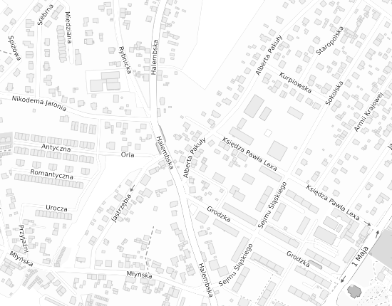 Mapa z adresem organizacji