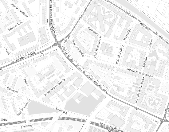 Mapa z adresem organizacji