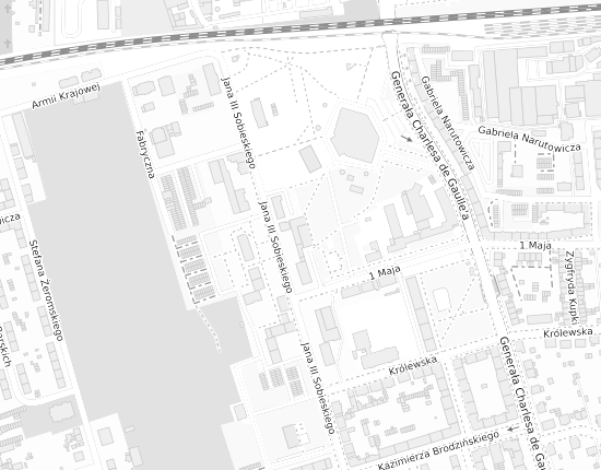 Mapa z adresem organizacji