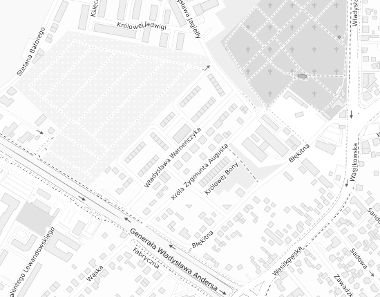 Mapa z adresem organizacji