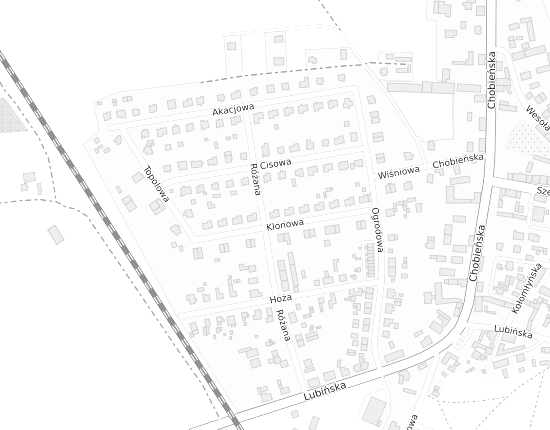 Mapa z adresem organizacji