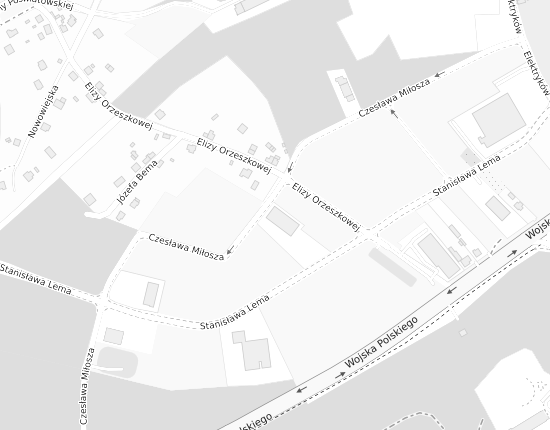 Mapa z adresem organizacji